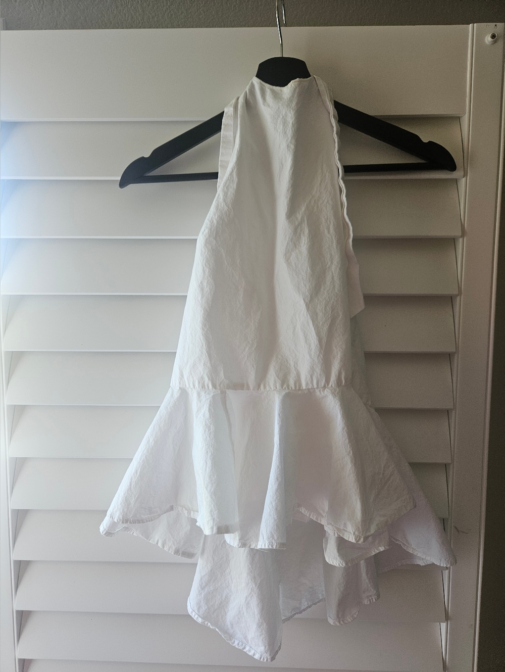 Free People Frilly Ruffle Tunic Halter Top - Picture 4 of 8